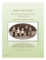 Peace Like A River Three-Part Mixed choral sheet music cover